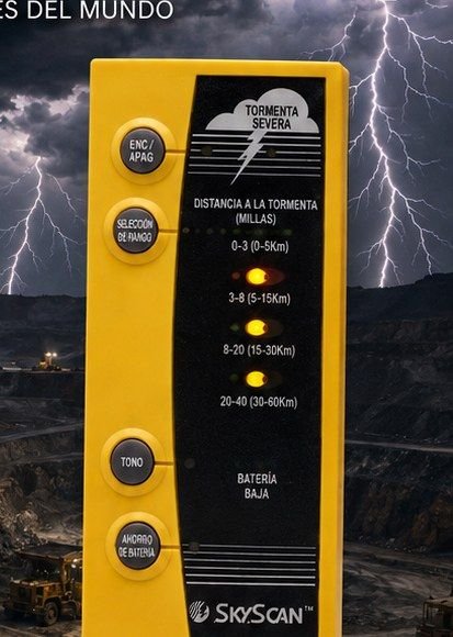 Detector de tormentas SkyScan modelo P5-3